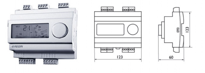 Контроллер Regin OP10 - особенности модели
